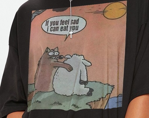 Cute Opossums Meme Shirt: In Case You Are Sad I Can Eat You - Movie Fans Gift - Image 2