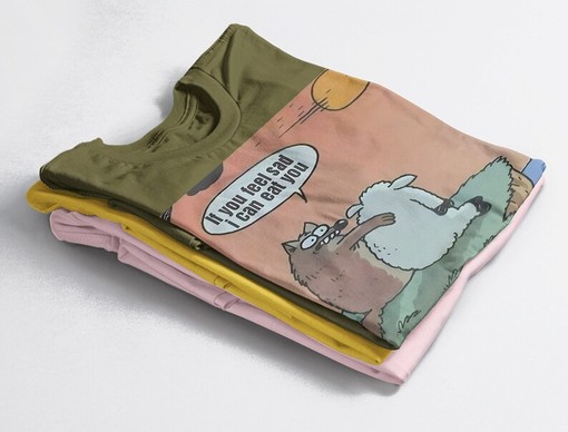 Cute Opossums Meme Shirt: In Case You Are Sad I Can Eat You - Movie Fans Gift - Image 4