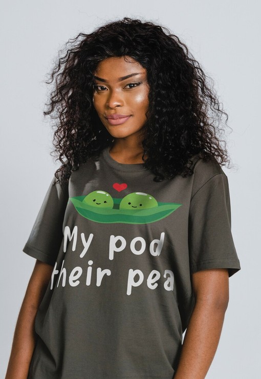 Cute Surrogacy Gift for Mothers - My Pod Their Pea Tee