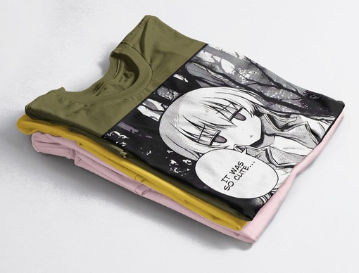 Cute and Cuddly Movie Shirts, It was So Cute UNisex Shirts, Manga and Anime Shirts, Lolis Shirts, Gift For Her - Image 4
