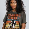 Cycling Dad Unisex Tee, the Best Cycling Dad Gift