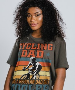 Cycling Dad Unisex Tee, the Best Cycling Dad Gift