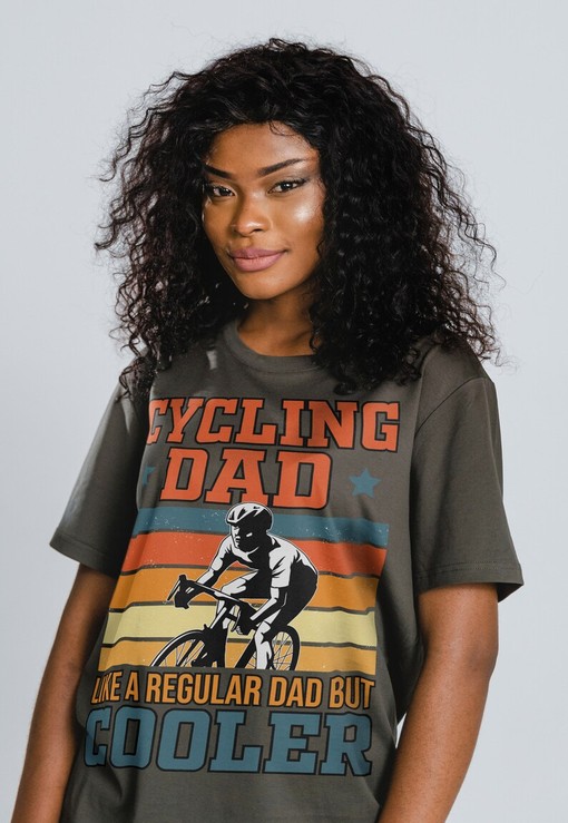 Cycling Dad Unisex Tee, the Best Cycling Dad Gift