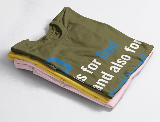 D is for Dad and Also for D*ckhead Tee for the Fun-loving Dads - Image 4