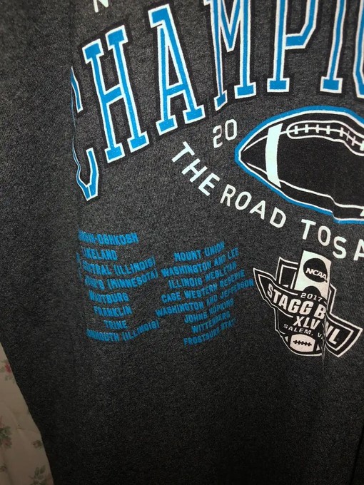 D2 Championship Football 2017 T-Shirt Sweatshirt for Sports Fans - Image 3