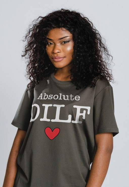 DILF Funny Shirt for Him with Devoted Involved Loving Father Quote, Dad Shirt and Gift for Husband, Movie Shirts for Men