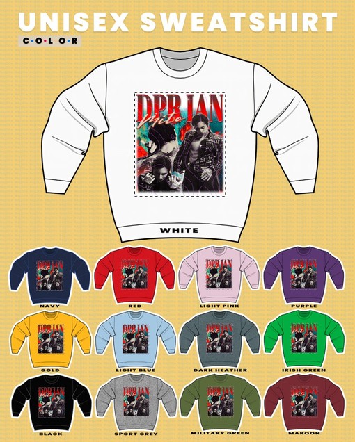 DPR Live Christian Yu Unisex Sweatshirt with Retro 90s Sweater and Dpr Live Merch - Image 3