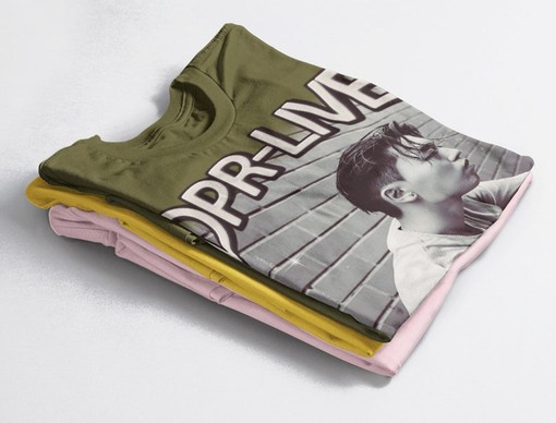 DPR Live Vintage Shirt with Hong Da-Bin and Homage Tshirt - Image 4