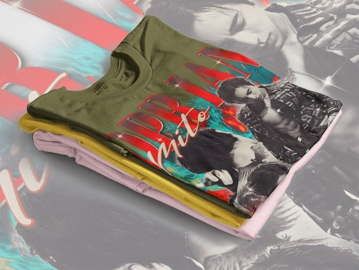 DPR Live Vintage Shirt with Retro 90s Sweater and Ian, Cream, REM, Hong Homage - Image 4