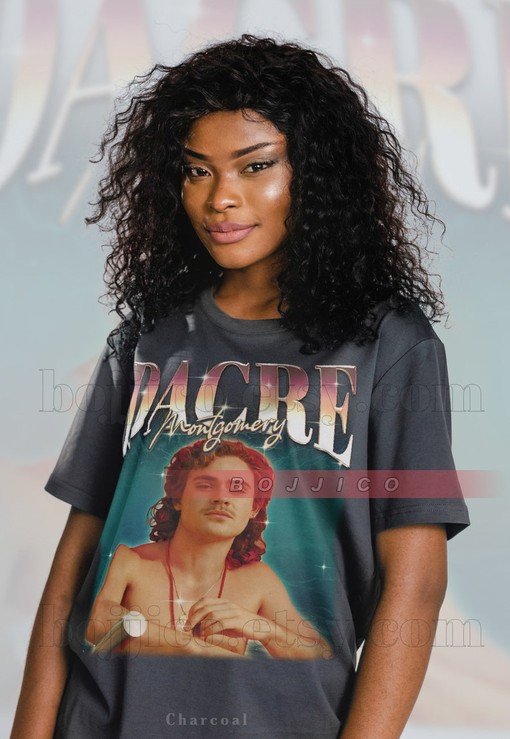 Dacre Montgomery Fan Tees Vintage Film T-Shirt for Women - Image 4