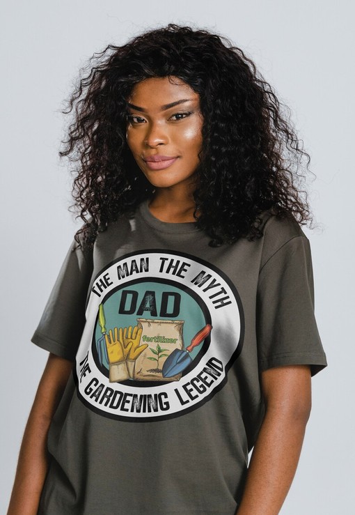 Dad The Man The Myth The Gardening Legend Tee - Funny Father's Day Gift