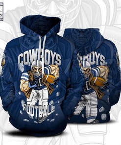 Dallas Cowboys 3D Hoodie All Over Print with Custom Design