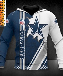 Dallas Cowboys Football Fan Must-Have: 3D All Over Print Hoodie