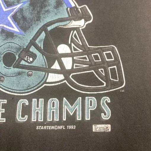 Dallas Cowboys NFC Conference Champs 90s Sweatshirt T-shirt, Football Fans Must-have - Image 2