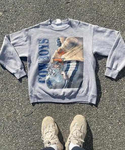 Dallas Cowboys NFL Vintage Style Sweatshirt T-shirt - Ideal Gift for Football Fans