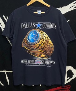 Dallas Cowboys Super Bowl Champions 1993 Vintage NFL Tee Sweatshirt Pullover Hoodie Great for Fans