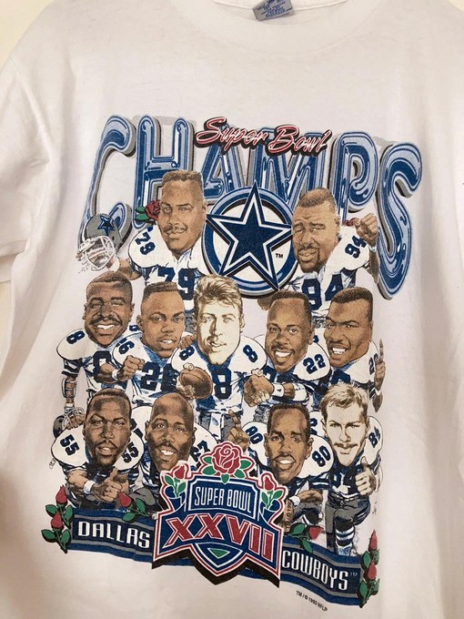 Dallas Cowboys Superbowl 1993 Vintage Style Sweatshirt T-shirt - Ideal Gift for Fans - Vintage NCAA Shirts - Image 2