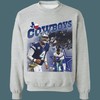 Dallas Cowboys Vintage NFL Crewneck Sweatshirt Hoodie Shirt Perfect Gifts for NFL Fans