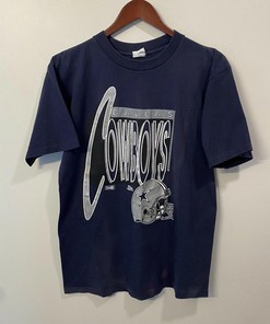 Dallas Cowboys Vintage Style 90s Blue Football NFL Sweatshirt T-shirt - Ideal Gift for Fans - College Shirts