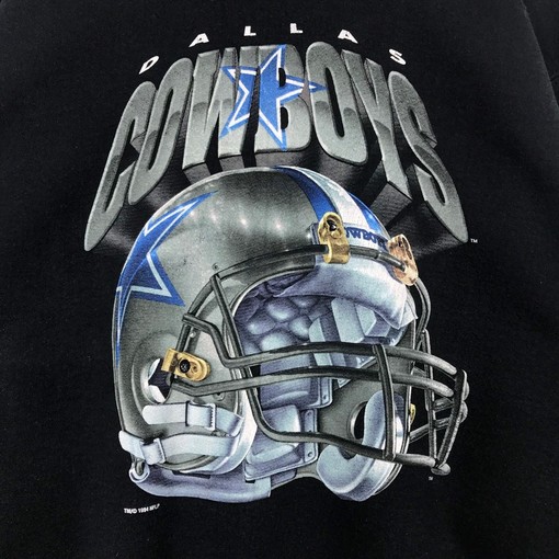 Dallas Cowboys Vintage Style Crewneck Sweatshirt Pullover - NFL Salem Sportswear 90s - Image 2