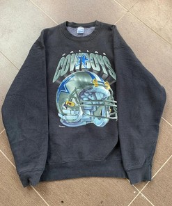 Dallas Cowboys Vintage Style NFL Sweatshirt T-shirt - Ideal Gift for Football Fans