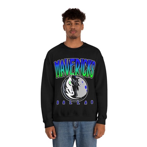 Dallas Mavericks Halloween Retro NBA Sweatshirt Hoodie Shirt Perfect for NBA Fans - Image 3