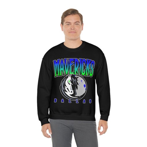 Dallas Mavericks Halloween Retro NBA Sweatshirt Hoodie Shirt Perfect for NBA Fans - Image 4