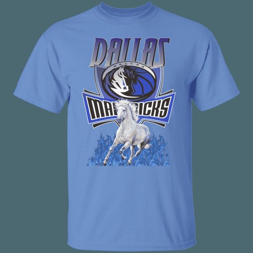Dallas Mavericks Horse Retro NBA Fan Tee, Hoodie and Sweatshirt Perfect for Basketball Enthusiasts - Image 4