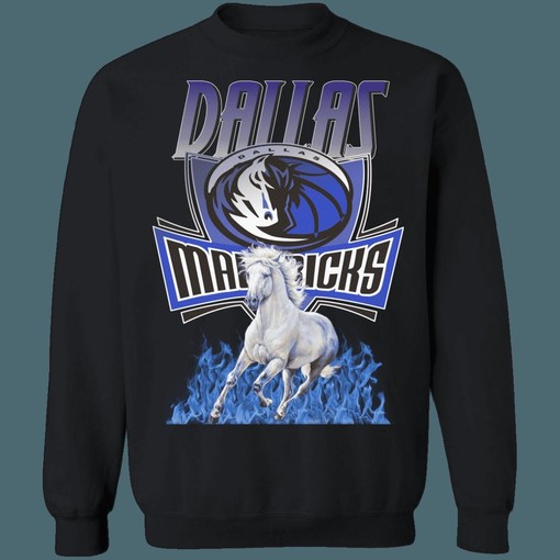 Dallas Mavericks Vintage NBA Vintage Sweatshirt Hoodie Shirt Must-Have for NBA Lovers