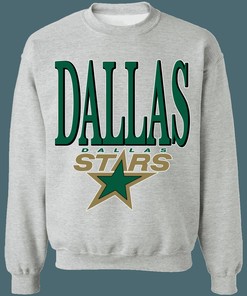 Dallas Stars 1990's Vintage NHL Sweatshirt Hoodie TShirt Must-Have for Hockey Lovers