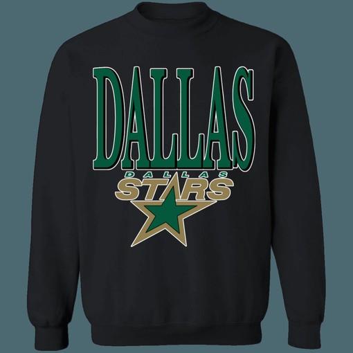 Dallas Stars 1990's Vintage NHL Sweatshirt Hoodie TShirt Must-Have for Hockey Lovers - Image 3