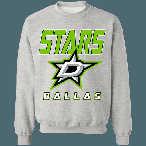 Dallas Stars Neon Green Retro NHL Sweatshirt Hoodie TShirt Ideal for Hockey Enthusiasts - Image 4