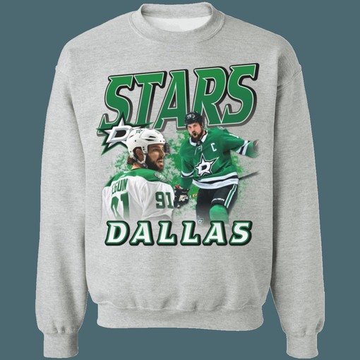 Dallas Stars Player Mash Vintage NHL Sweatshirt Hoodie TShirt Great for Hockey Fans