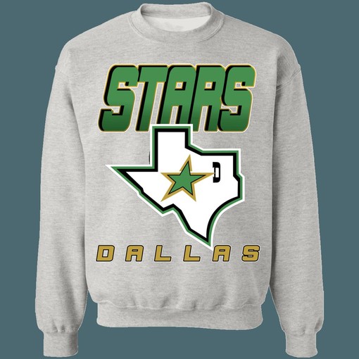 Dallas Stars Retro NHL Sweatshirt Hoodie TShirt Perfect for Hockey Enthusiasts