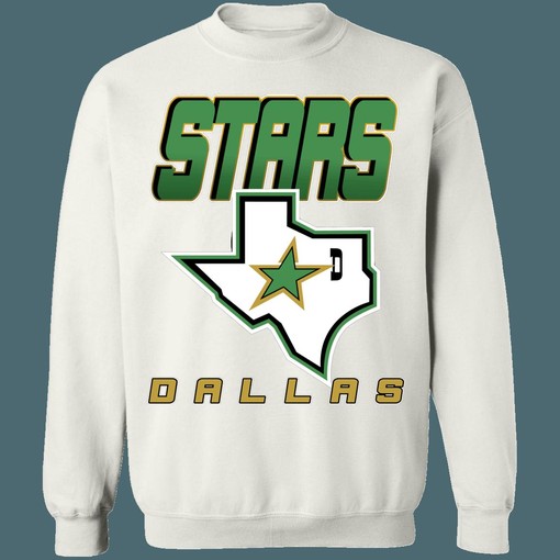 Dallas Stars Retro NHL Sweatshirt Hoodie TShirt Perfect for Hockey Enthusiasts - Image 4