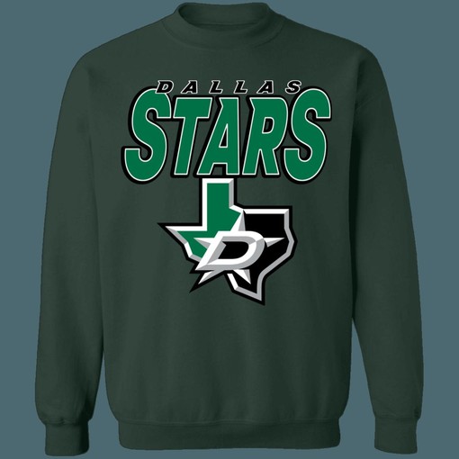 Dallas Stars Texas Retro NHL Sweatshirt Hoodie TShirt Great for Hockey Fans - Image 4