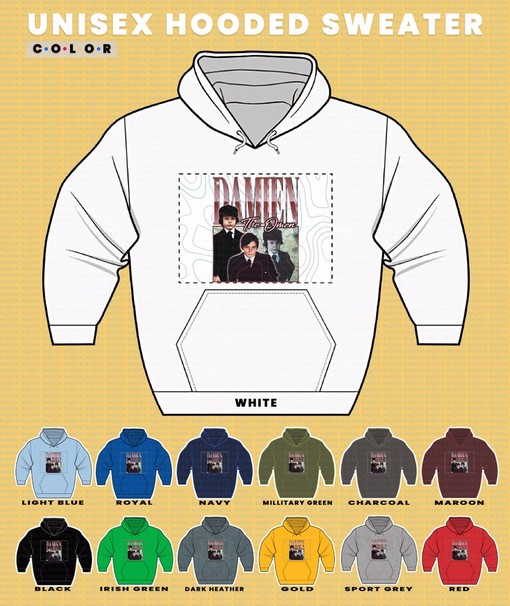 Damien, The Son of Satan Old 70s Film Retro Vintage Sweater for Horror Halloween Fans - Image 4