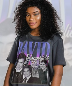 David Copperfield Illusionist Homage Tshirt - Vintage Tee for Fans of TV Magician