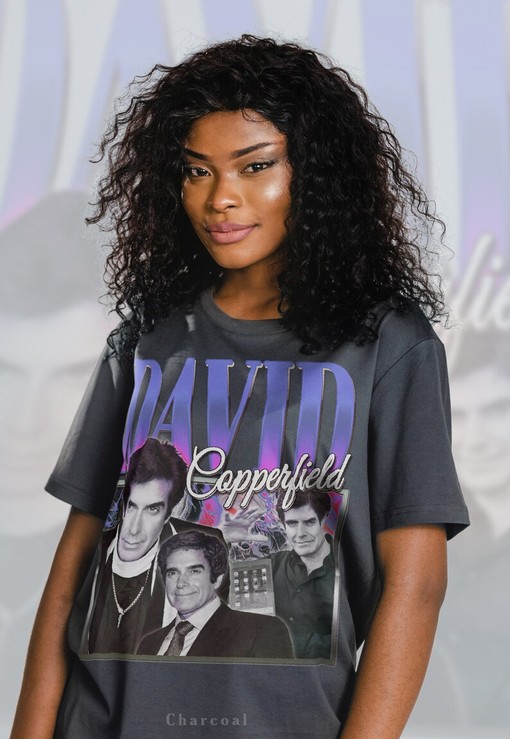 David Copperfield Illusionist Homage Tshirt - Vintage Tee for Fans of TV Magician