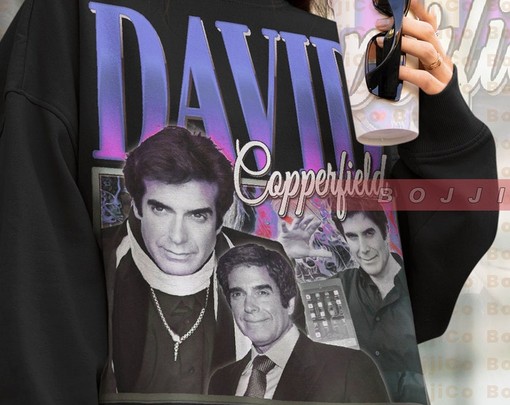 David Copperfield Magic Sweatshirt, Charles Dickens Homage Tee, Minimalist Movie Shirts - Image 4
