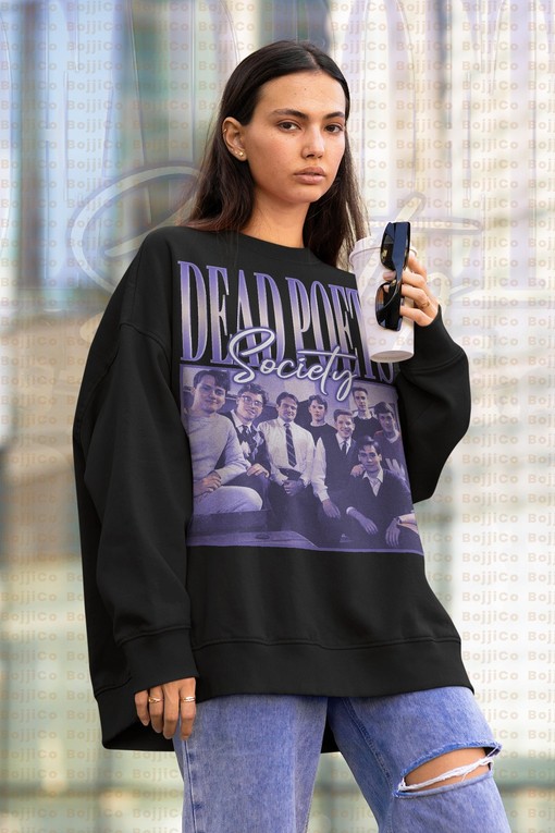 Dead Poetts Society Vintage Sweatshirt - O Captain My Captain Welton Academia Sweater, Carpe Diem University