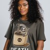 Death Before Decaf Unisex Tee - Best Graphic Tee for Coffee Lovers