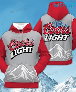 Death Hunter Coors Light All Over Print 3D Hoodie for Beer Lovers