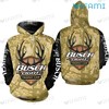 Deer Trophy Can All Over Print 3D Hoodie for Men - Beer Lovers Gift