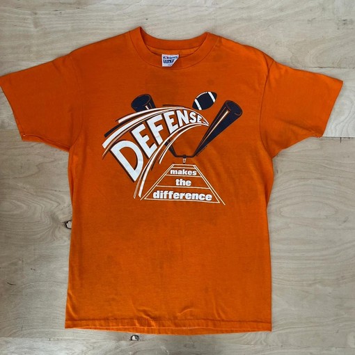 Defense Makes The Difference Football Vintage Style Sweatshirt T-Shirt Ideal Gift for NFL Fans, NCAA T-shirts