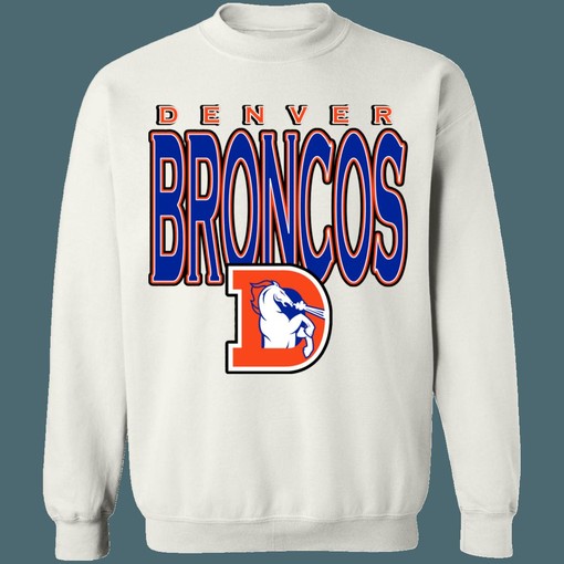 Denver Broncos 1970's Vintage NFL American Football Lover Sweatshirt Hoodie Ideal for Football Lovers - Image 3