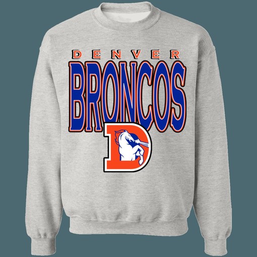 Denver Broncos 1970's Vintage NFL American Football Lover Sweatshirt Hoodie Ideal for Football Lovers - Image 4