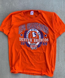 Denver Broncos 80s Retro Sweatshirt T-shirt, NFL Football Teams Gifts For Fans