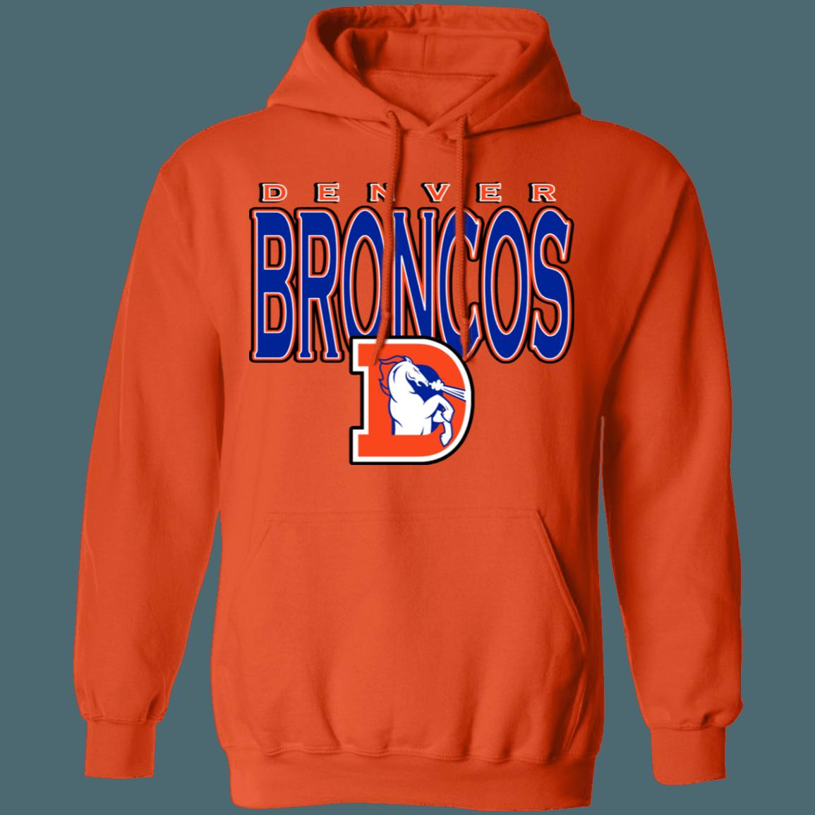 Denver Broncos 80's Vintage NFL Hoodie Sweatshirt Sport Shirt Great for Football Fans - Image 2