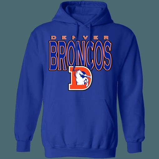 Denver Broncos 80's Vintage NFL Hoodie Sweatshirt Sport Shirt Great for Football Fans - Image 3